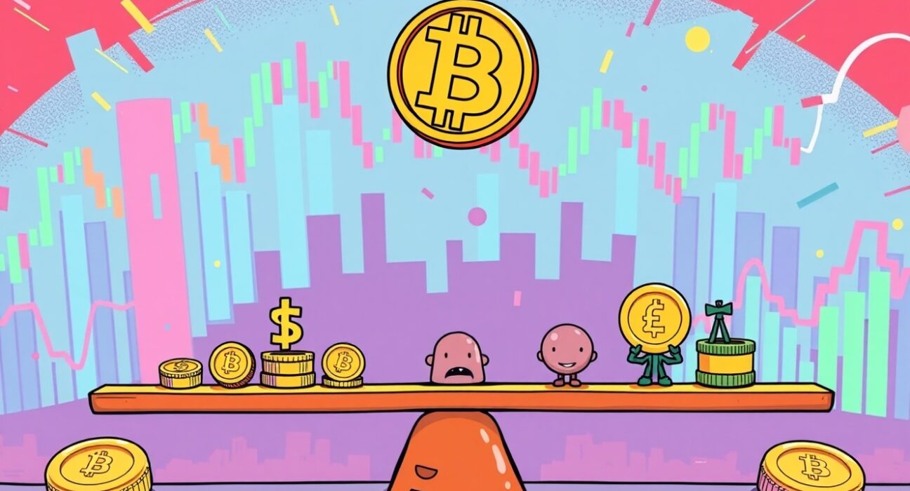 Altcoin Season Index thermometer showing declining cryptocurrency market performance