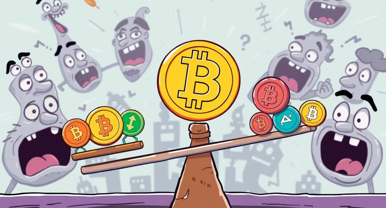 Altcoin Season Index showing Bitcoin dominance over smaller altcoins in crypto market