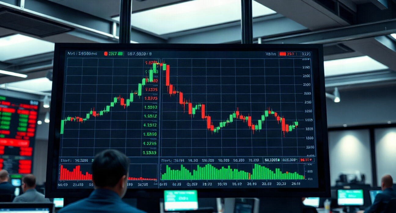 Cryptocurrency market index chart showing decline, illustrating Bitcoin season