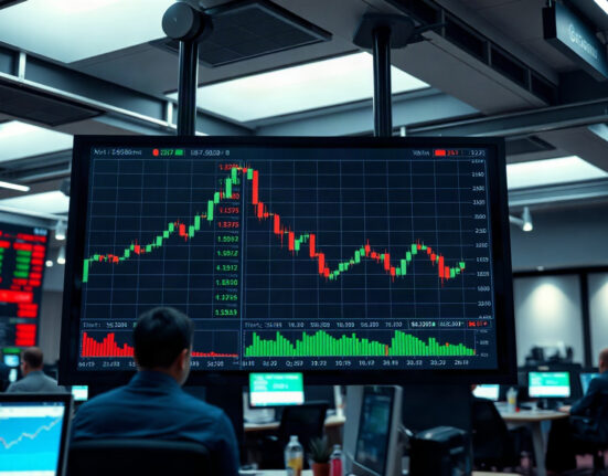 Cryptocurrency market index chart showing decline, illustrating Bitcoin season