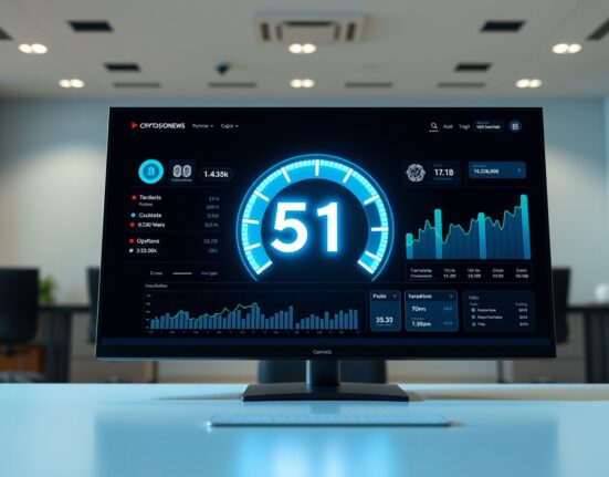 Financial dashboard showing the Altcoin Season Index at 51, indicating a potential shift in cryptocurrency market trends.