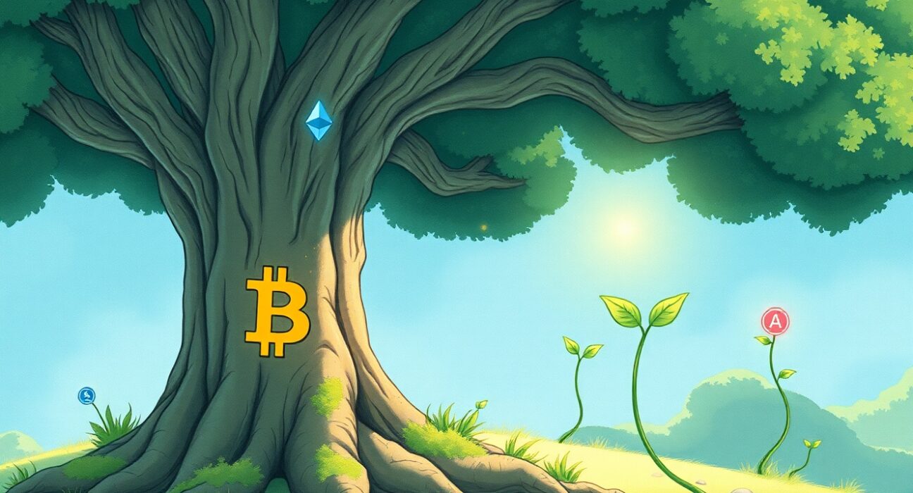 The Altcoin Season Index indicates growing altcoin momentum against Bitcoin in the cryptocurrency market cycle.