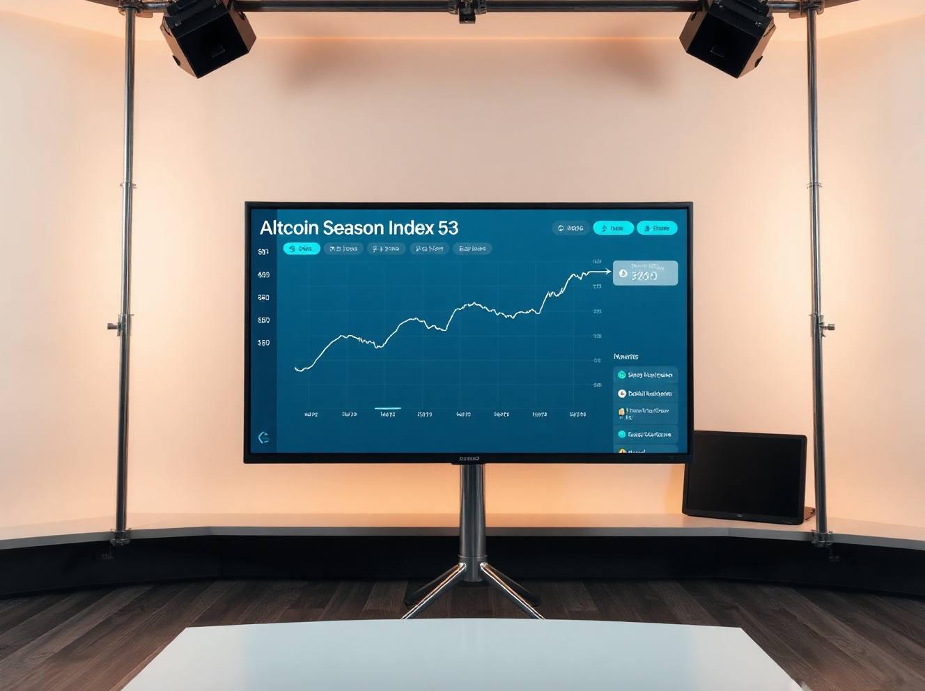 Altcoin Season Index Edges Higher, Reaching 53 as Market Sentiment Shifts