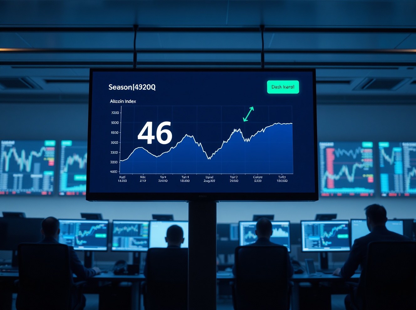 Altcoin Season Index Slips to 46 as Bitcoin Maintains Market Dominance