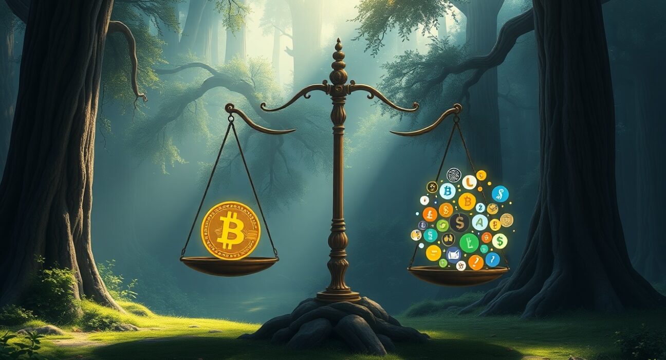 Analysis of the Altcoin Season Index holding at 36, representing balanced cryptocurrency market dynamics.