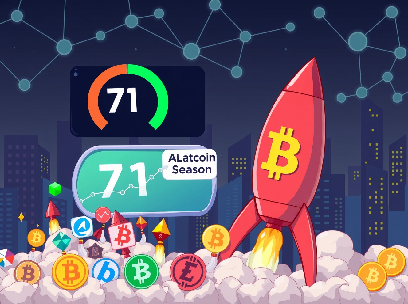 Altcoin Season Index Remains Steady at 43: Bitcoin Dominates Crypto Market in 2025