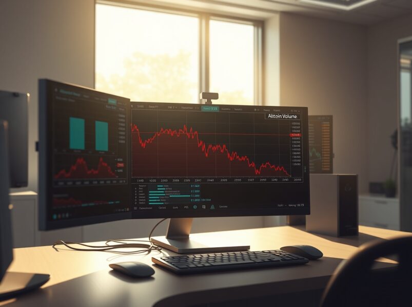 Altcoin Trading Volume Plummets: Major Exchanges See Dramatic 70% Drop in Activity