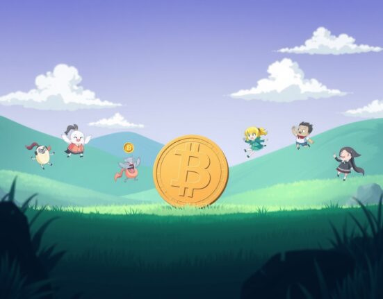 Conceptual illustration of capital flowing from stagnant Bitcoin to vibrant altcoins in the cryptocurrency market.