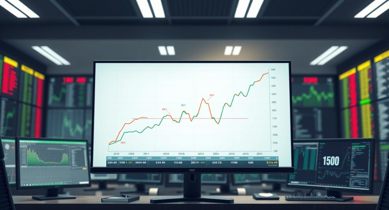 Financial chart showing nine altcoin lines outperforming Bitcoin, representing market thematic rotation.