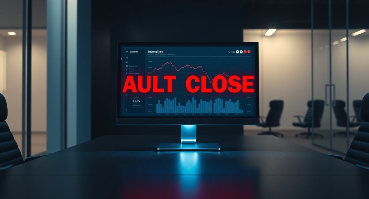 Altura vault phase-out announcement with withdrawal dashboard