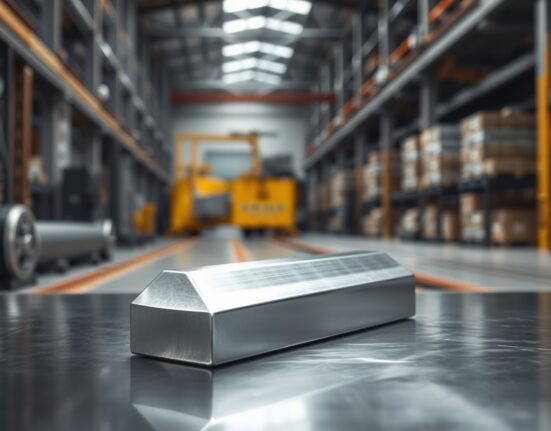 Aluminium ingot representing the commodity's supply deficit and market analysis.