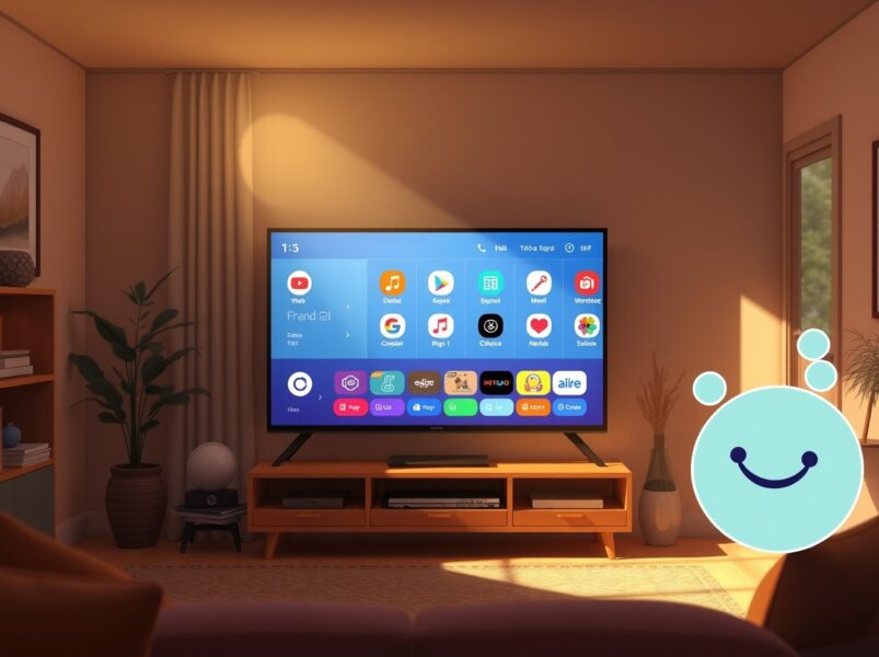 Amazon Fire TV's new user interface for simplified streaming and content discovery on television.