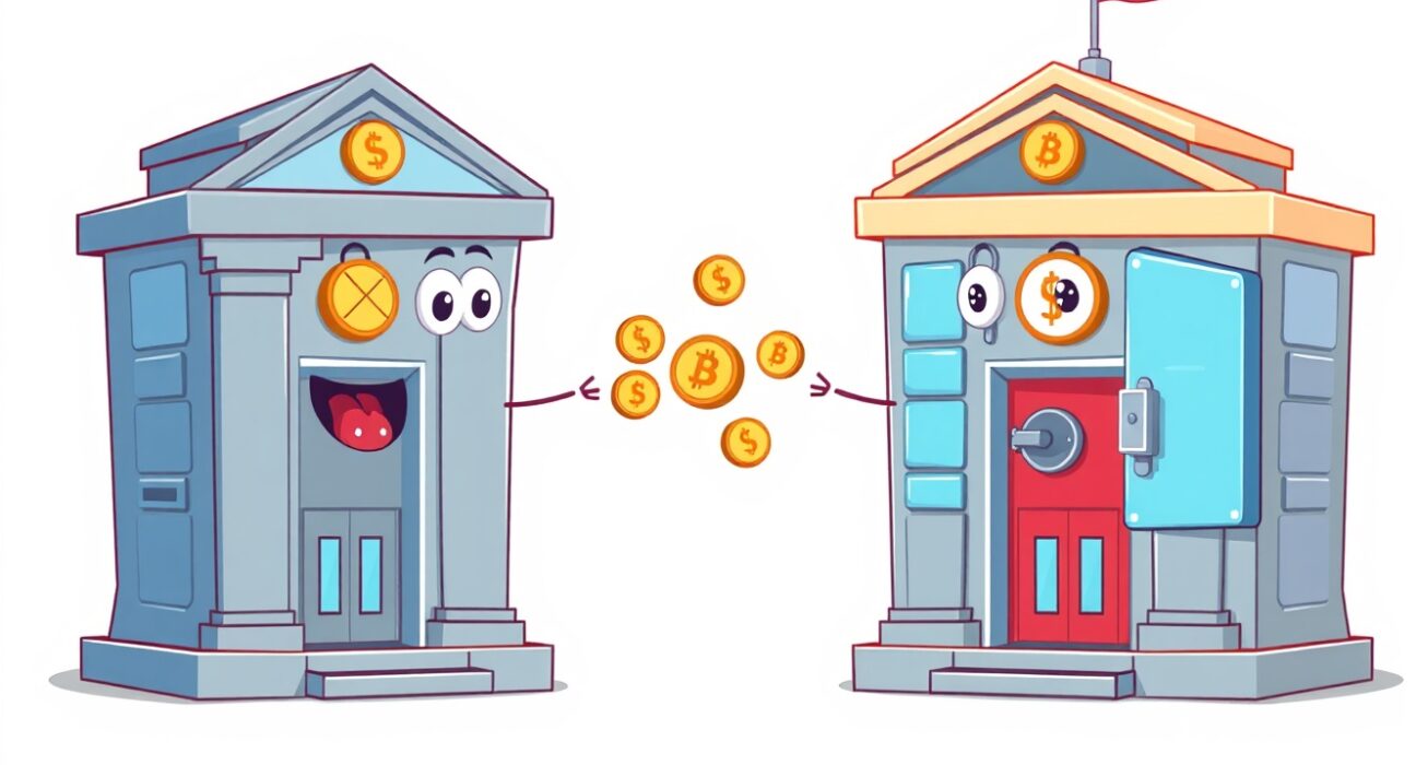 Strategic illustration of Anchorage Digital acquiring Hedgey to enhance crypto token management services.