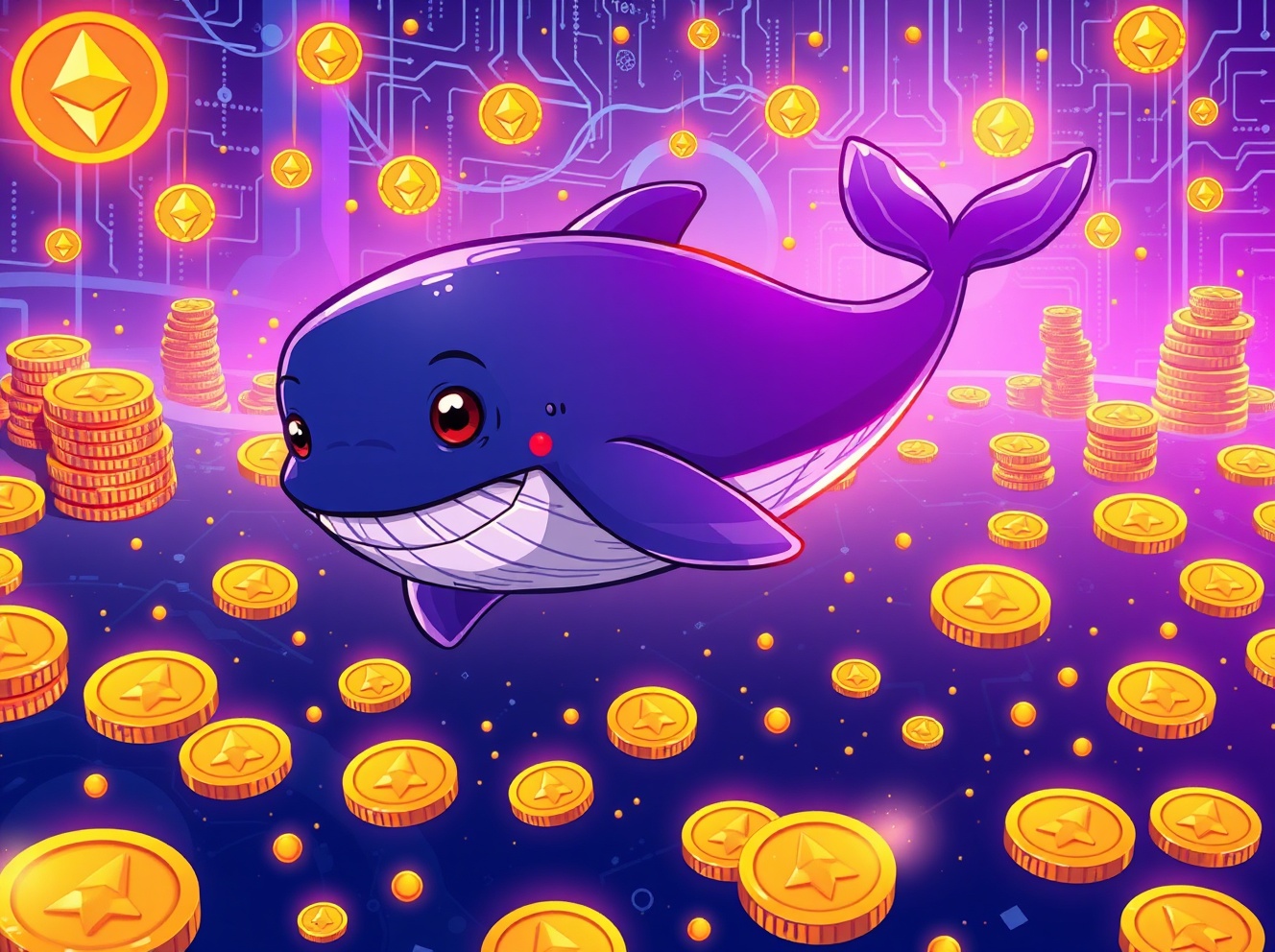 Anonymous Whale Stuns Crypto Market with $31.89 Million Ethereum Purchase