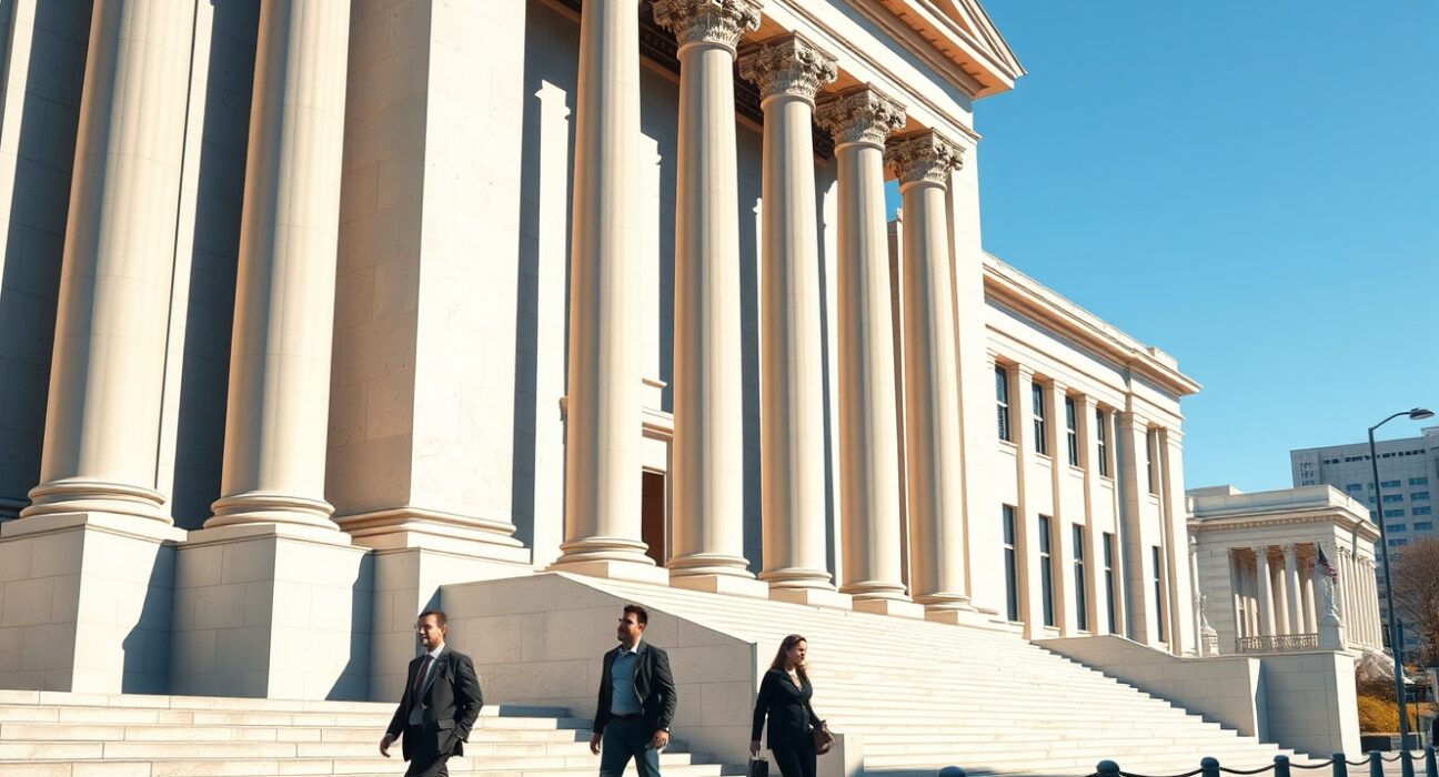 San Francisco federal courthouse where Anthropic filed lawsuit against Defense Department over AI