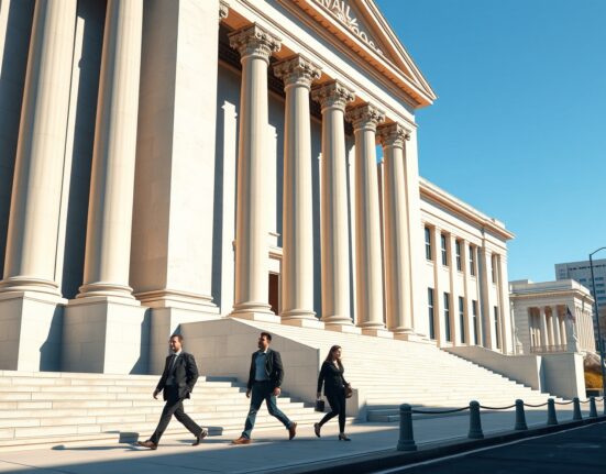 San Francisco federal courthouse where Anthropic filed lawsuit against Defense Department over AI