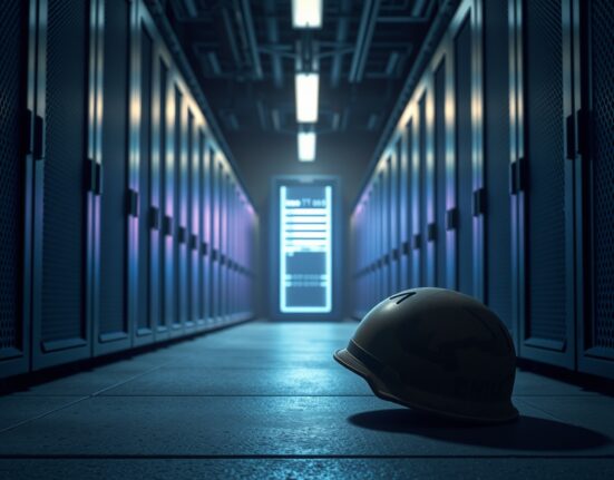 AI server and military helmet symbolizing the Anthropic Pentagon contract ethics debate.