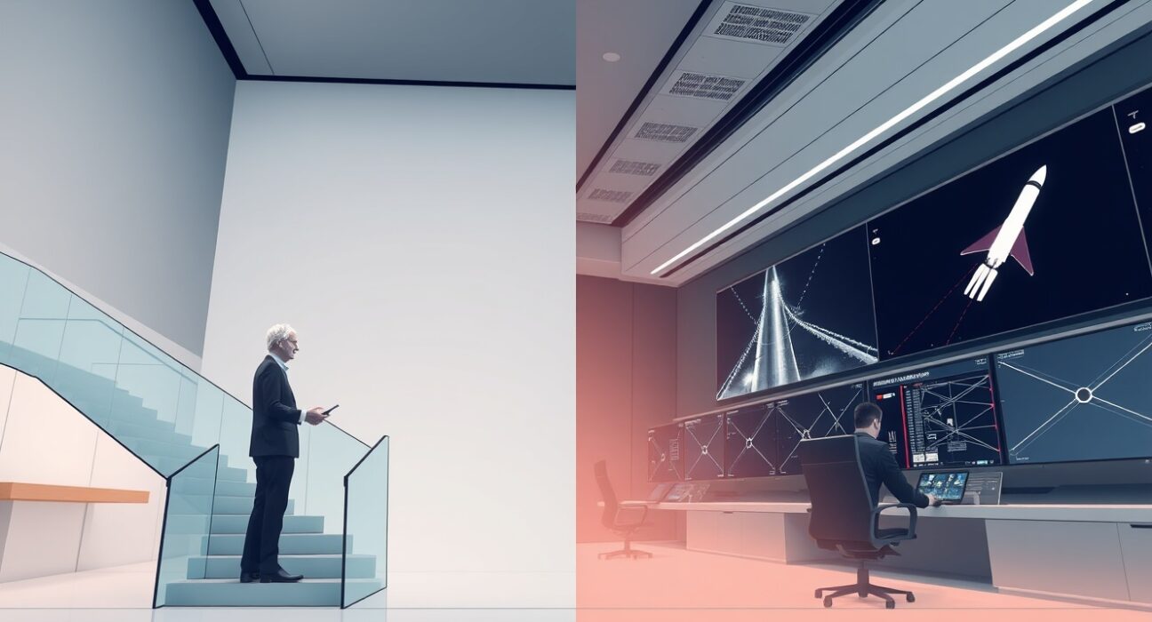 Apple CEO transition and Elon Musk Cursor acquisition news illustration