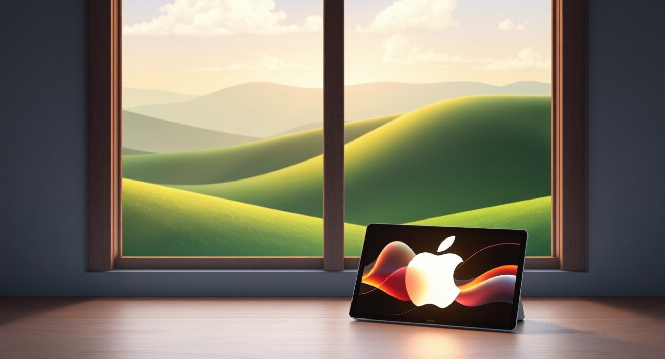 Apple Creator Studio Pro AI tools empowering creative professionals in a digital workspace