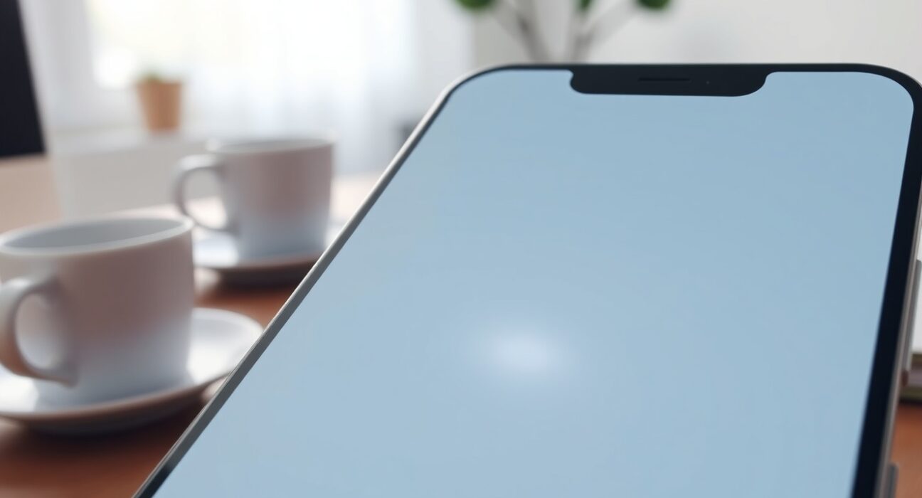 iPhone screen showing the Dynamic Island with Siri AI activation animation