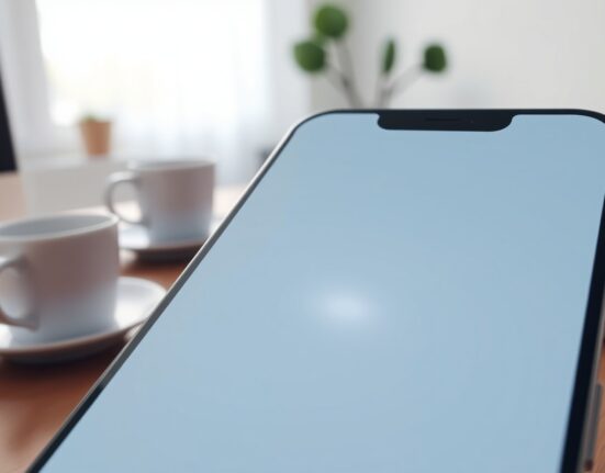 iPhone screen showing the Dynamic Island with Siri AI activation animation