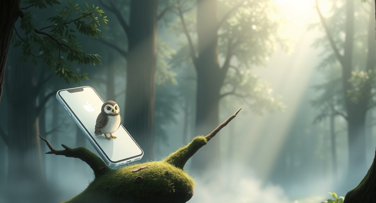 Illustration representing the delayed Apple Siri AI revamp and its anticipated features.