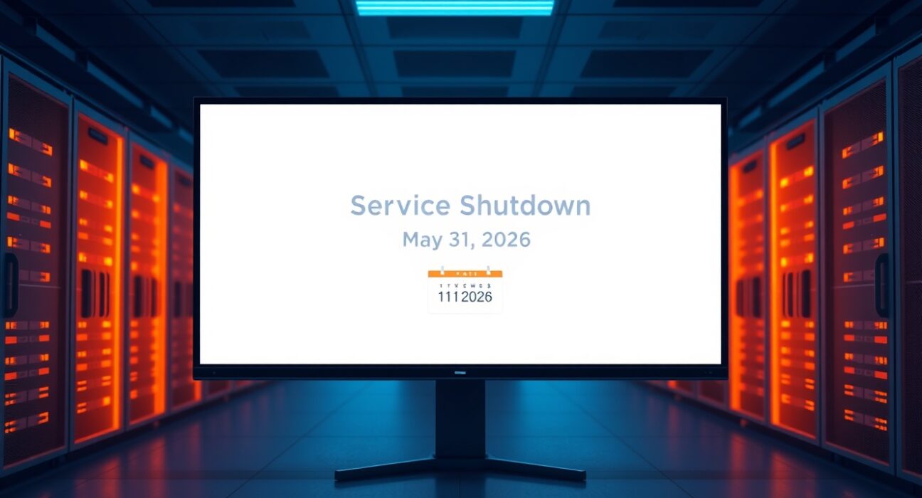Aptos DEX Tapp Exchange shutdown notice on a screen, highlighting the closure timeline and withdrawal deadline.