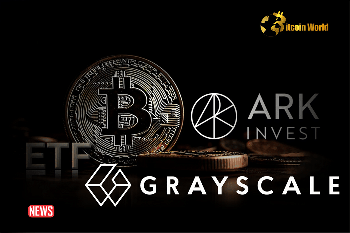 ARK Invest 21Shares Bitcoin Spot ETF Surpasses Grayscale’s GBTC In Outflows For The First Time