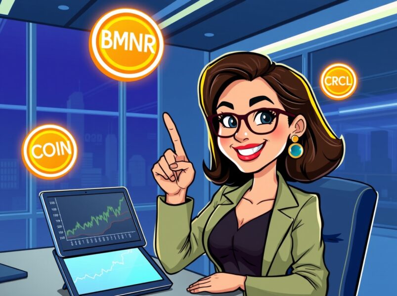 Strategic Surge: Ark Invest’s $56.4 Million Crypto Stock Purchases Signal Bullish Conviction