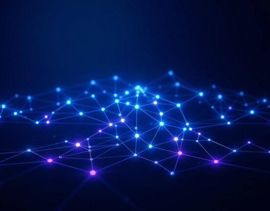 Visualization of Arkham's decentralized trading network for Solana blockchain transactions.