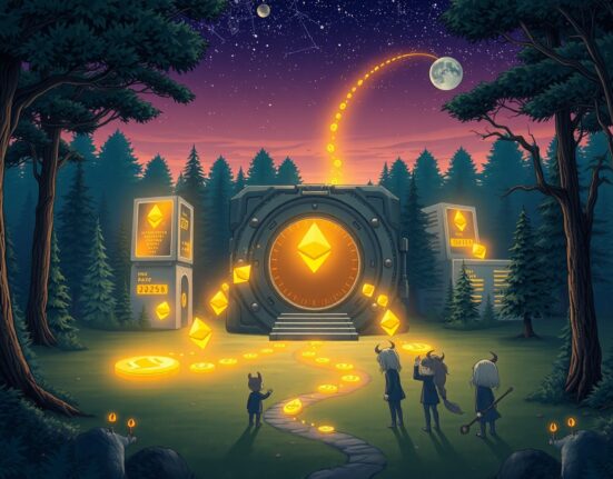 Arrington Capital's Ethereum accumulation strategy visualized as secure digital asset storage