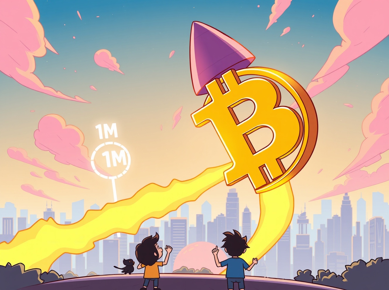 Astounding Prediction: Bitcoin to $1M Within Two Years?