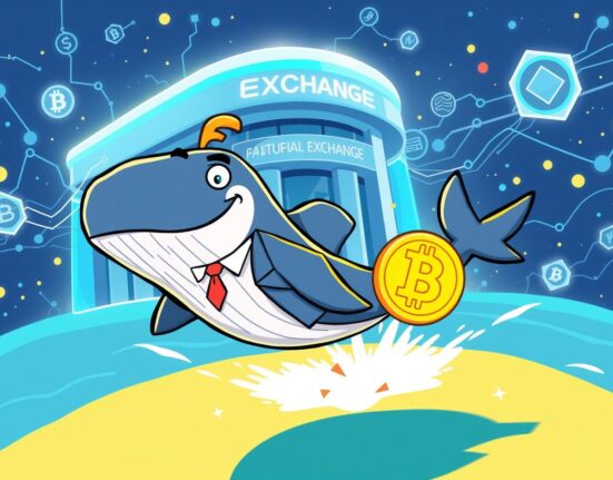 Arthur Hayes ENA withdrawal depicted as a strategic crypto whale move from a major exchange.