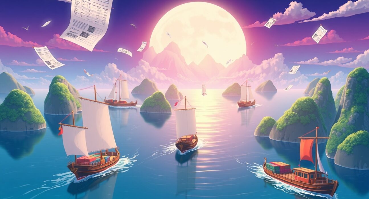 ASEAN tariff reset analysis showing regional export outlook transformation according to DBS research