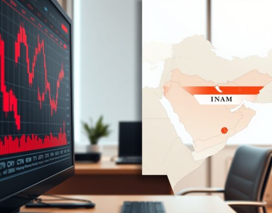 Asian currency market decline amid Iran conflict tensions with US dollar strengthening.