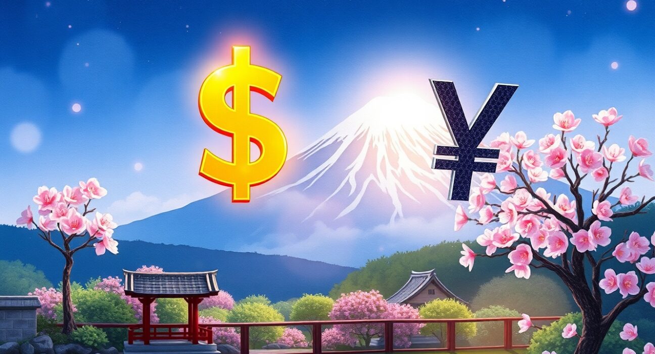 Asian currency market analysis showing Australian dollar strength versus Japanese yen weakness in February trading