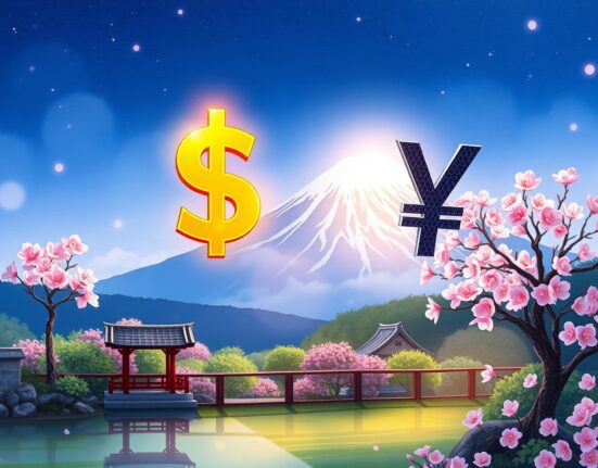 Asian currency market analysis showing Australian dollar strength versus Japanese yen weakness in February trading