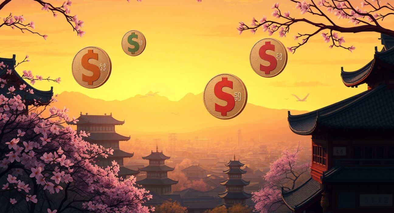 Asian currencies yearly performance analysis showing yuan gains and rupee trend divergence in forex markets