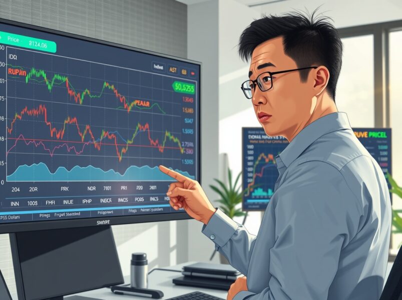 Financial analyst reviews Asian currency charts amid energy shock risks threatening regional FX markets.