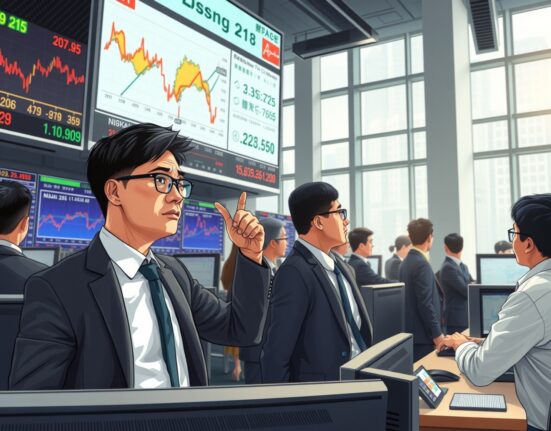 Asian stock traders monitor volatile markets amid Iran deadline tensions and Federal Reserve inflation concerns