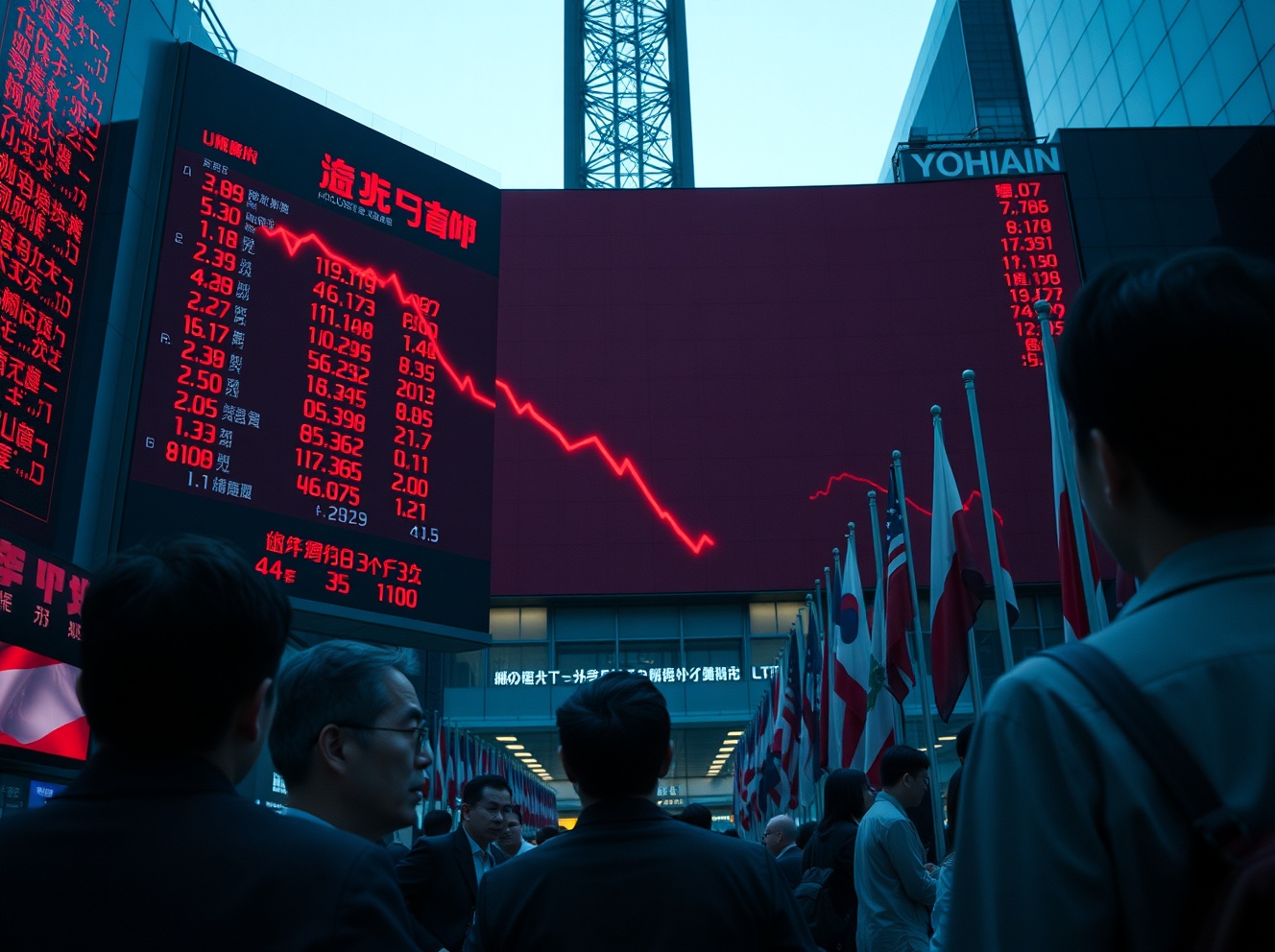 Asian Stocks Slide as Renewed US-Iran Tensions Rattle Markets; KOSPI Leads Decline