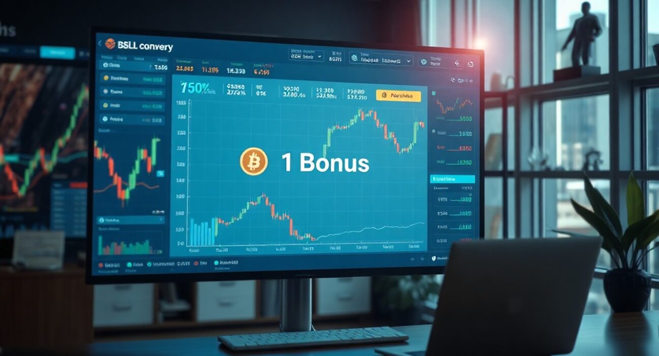 Aster cryptocurrency trading platform interface with bonus promotion