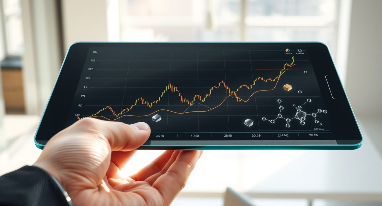 Digital trading interface for Aster and Binance Wallet commodity futures challenge showing precious metals charts.
