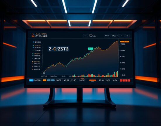 Aster DEX trading interface showing ZEST/USDT pair with a chart and rewards campaign details.