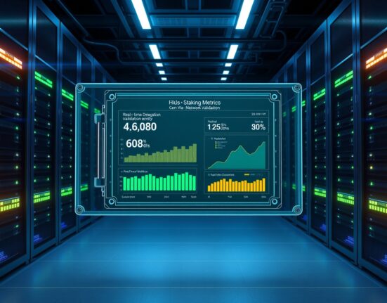 Aster decentralized exchange mainnet staking interface showing real-time validation and reward metrics