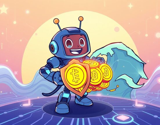 Aster buyback strategy illustrated as a protective shield for token holders against market volatility.