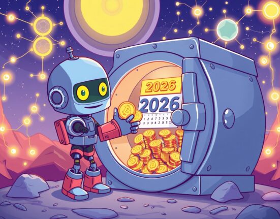 Aster tokenomics strategy showing secure token vault with future unlock timeline