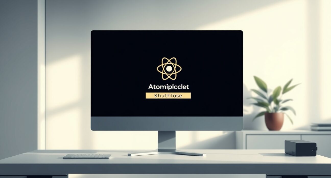 Atomicals Market shutdown announcement shown on a digital interface, symbolizing the closure of the ARC-20 marketplace.