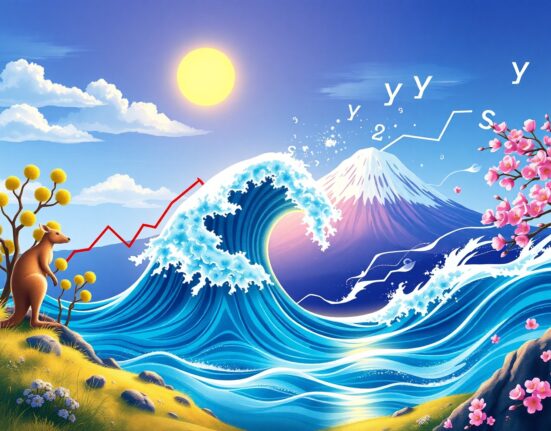 AUD/JPY forecast analysis showing currency pair surge after Australian inflation data release