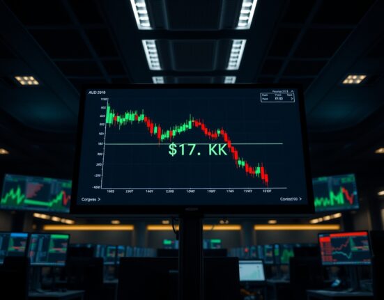 Financial screen showing AUD net short positions at -$17.7K
